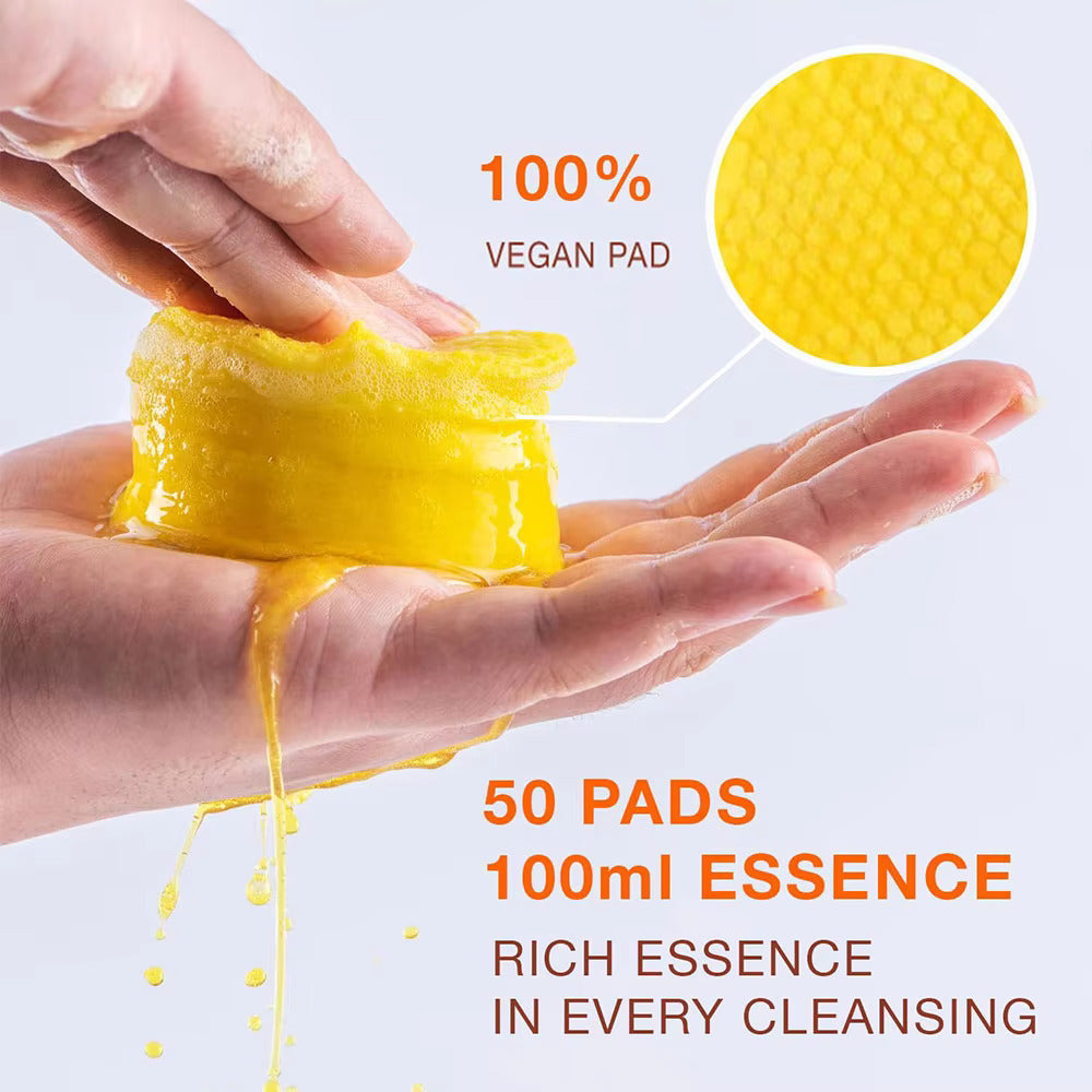 Kojic Buy 1 Get 1 Free Turmeric & Kojic Acid (60×2) Cleansing Pads  (100% Geniuan)