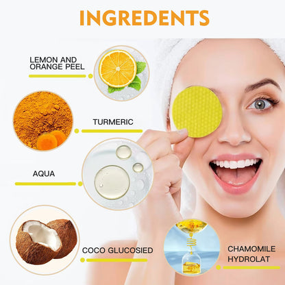 Kojic Buy 1 Get 1 Free Turmeric & Kojic Acid (60×2) Cleansing Pads  (100% Geniuan)